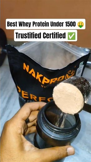 Nakpro perform whey protein ✅ #fitness #gym #shorts