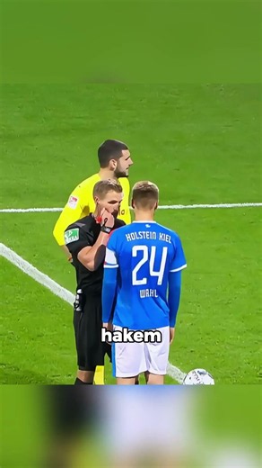 The substitute player who touched the ball before it went out 😂