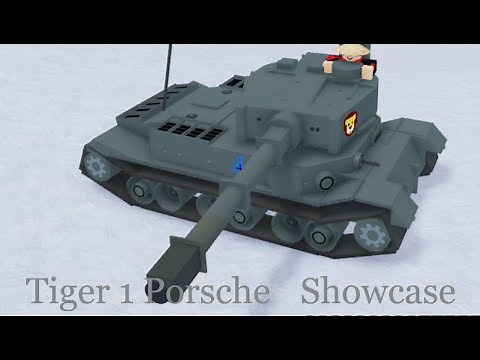 Tiger-1 Porsche VK-45.01 (P) Showcase |Plane Crazy|