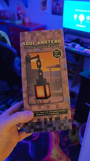 Minecraft fans will love this #minecraftkids #minecraftfans #bedroomlantern #nightlight #tiktokmademebuyit