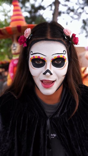 8/31 - DIAS DE LOS MUERTOS 💀🌺#makeup #Halloween #HalloweenLook #catrina #coco