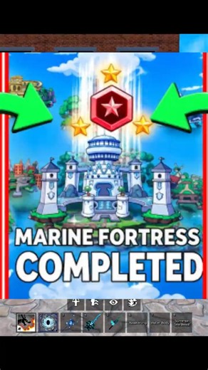 Complete guide of secret missions for marine fortress ⭐ #bloxfruits #roblox #shorts