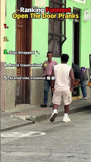 Funniest Door Pranks: Wait For #1! 😱🚪 #shorts #funny