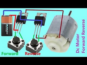 İLERİ VE GERİ BASİT MOSFETLİ ÇİFT YÖNLÜ MOTOR KONTROLÜ - MOSFET H KÖPRÜSÜ NASIL YAPILIR
