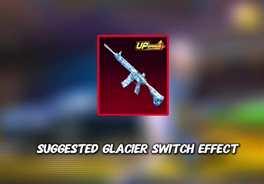 M416 Glacier Weapon Switch Effect in PUBG Mobile