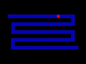 Follow the red dot jump scare