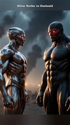 Silver Surfer vs Thor, Captain America, Spider-Man, Hulk, SuperMan & Darkseid #vs #shorts