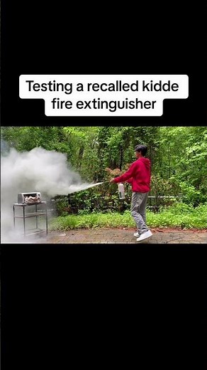 Kidde fire extinguisher test #fireextinguisher