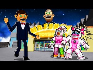 Escaping the TOY SHOP with Funtime Foxy and Glamrock Chica