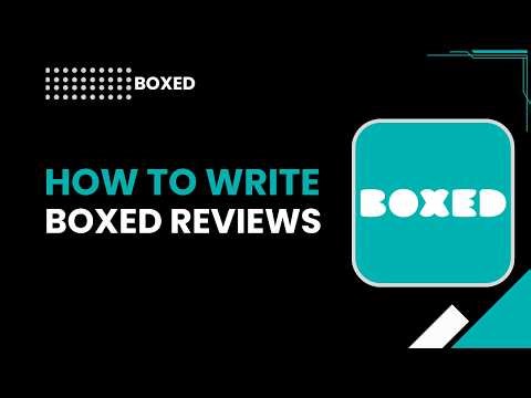 How to Write Boxed Reviews
