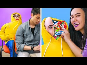 14 Façons Bizarres de Faire Passer de la Nourriture en Douce en Classe !