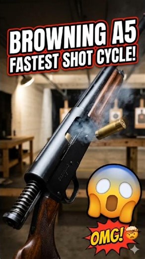 BROWNING A5 SHOT CYCLE 😱 #firearmeducation #gunmechanics #gaming #usa