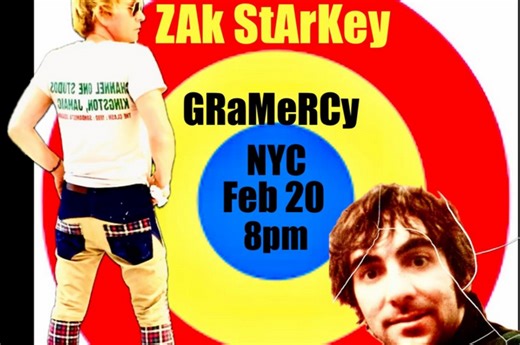 Famed Drummer Zak Starkey Hitting the Road, Coming to New York for Evening of Stories About Playing for The Who, And Being Ringo's Son - Showbiz411