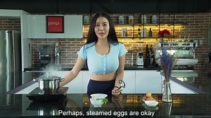 Pong's kitchen - How To Make Japanese style steamed eggs - Beautiful girl Cooki