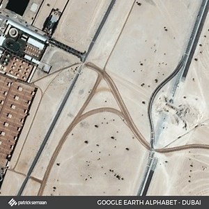Google Earth Alphabet - Dubai - Patrick Semaan