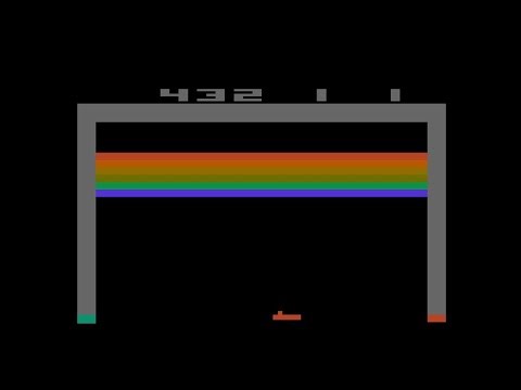 Breakout - Atari 2600 - gameplay