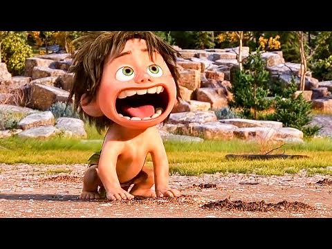 Chasing The Gophers Scene - THE GOOD DINOSAUR (2015) Movie Clip