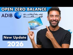 How to Open ADIB Zero Balance Savings Account Online in UAE (Step-by-Step Guide 2026)