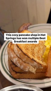 The Pancake Shop in Hot Springs, Arkansas, has been serving patrons since 1940. Located at 216 Central Avenue, this family-owned and operated restaurant is one of the oldest in the state, renowned for its traditional breakfast fare and warm hospitality. Over the years, the restaurant has attracted a diverse clientele, from locals and tourists to celebrities, and has been featured in and has been featured in publications like Southern Living, The New York Times, and on the Food Network . #hotspri