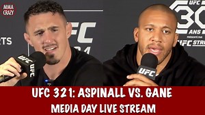 UFC 321: Aspinall vs. Gane Media Day Live Stream