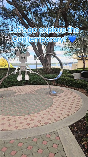 Let’s go explore the Contemporary 💙 Because nothing says Disney like the monorail cruising through your hotel 🚝✨ If this is on your Disney bucket list… I can help 👀💙 #disney #disneyworld #disneyresort #contemporaryresort #disneytravelplanner