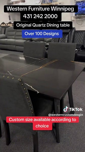 Custom Furniture Designs at Western Furniture Winnipeg