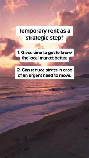 Smart Move: Temporary Rent!