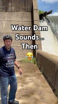 Peaceful Water Dam Sounds… Then This Happened?! 😂 | RV Couple Humor