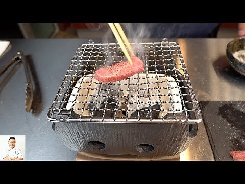 World's Best Beef On Binchotan Charcoal Grill | Japanese Miyazaki Wagyu A5 Strip Steak
