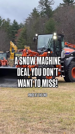 Calling all snow removal professionals. Get your crew into a new ZW140 wheel loader at a great price with Hitachi’s Snow Lease Program! Don’t use all 250 hours this winter? No problem, roll the remaining hours into the off-season. Call us or send a message for full details. ✅ 30 month lease ✅ Six months at $3,499, six months at $100 ✅ 250 hours per year ✅ Machine, bucket, and coupler included #chappell #chappelltractor #snowremoval #hitachi #zw140 #snowlease #winter #wheelloader #heavyequipment 