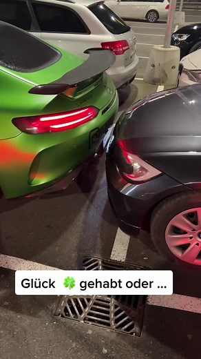 🍀 Habe ich nur Glück gebabt oder habe ich heute den Einpark-König kennen gelernt? 🤴🏻