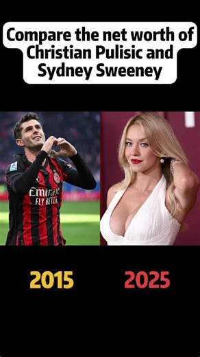 Compare the net worth of Christian Pulisic and Sydney Sweeney#usa #fyp #foryou #us #celebrity #christianpulisic #sydneysweeney