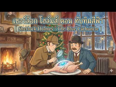 เชอร์ล็อก โฮล์มส์ ตอบ ทับทิมสีฟ้า [ Sherlock Holmes : The Blue Carbuncle ]
