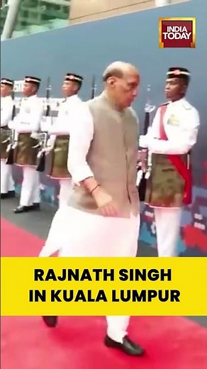 Rajnath Singh Arrives in Kuala Lumpur Ahead of ASEAN Defence Ministers’ Meeting Plus | India Today