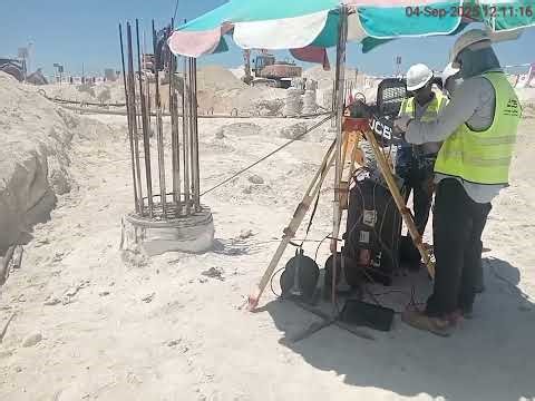 Bridge Piling # Pile Testing # Cross Hole Sonic Logging # Red Sea