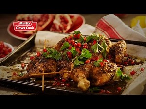 Sumac spiced butterfly chicken
