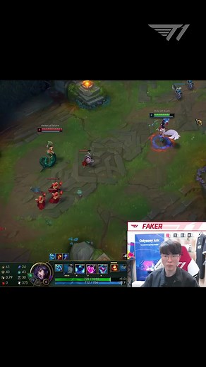 Faker's Ahri Play Highlights in League of Legends