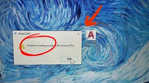 win11家庭中文版打开cad2022提示错误代码，problem loading acadres.dll resource file#win11家庭中文版