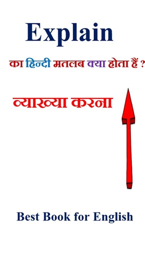 Explain meaning in hindi | Explain ka matlab kya hota hai | Explain in hindi