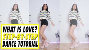 45 reactions | WHAT IS LOVE? Dance Tutorial (Step-by-step) | Rosa...