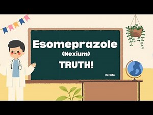 Esomeprazole (Nexium) Explained: Acid Reflux, GERD & Ulcer Relief | How It Works + Side Effects
