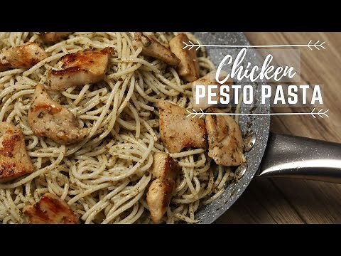 Easy Chicken Pesto Pasta (Chicken Pasta Recipe)