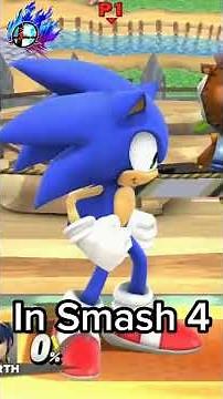 Did You Notice This with Sonic in Super Smash Bros?