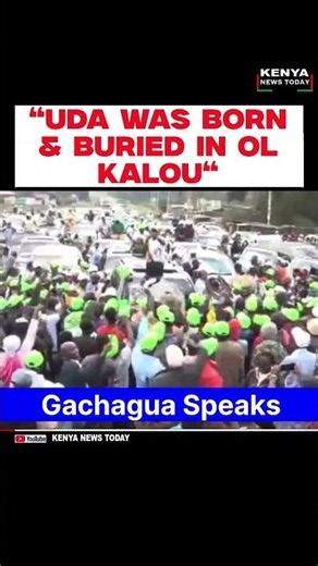 Gachagua: “UDA Was Born and Buried in Ol Kalou” #olkaloubyelection
