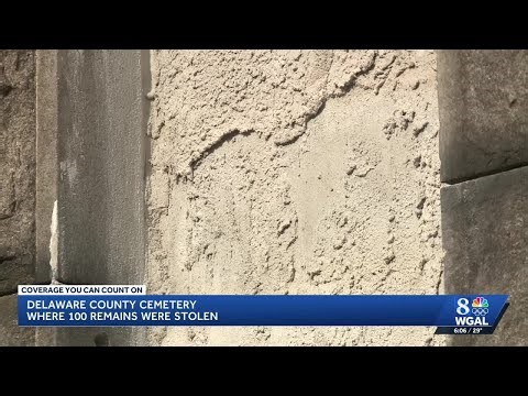 Exclusive walkthrough shows Jonathan Gerlach's alleged path through Mount Moriah Cemetery