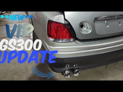 ***NEW*** VIP GS300 BUILD UPDATE | EXHAUST AND BACK TO THE SHOP FOR MORE PAINT