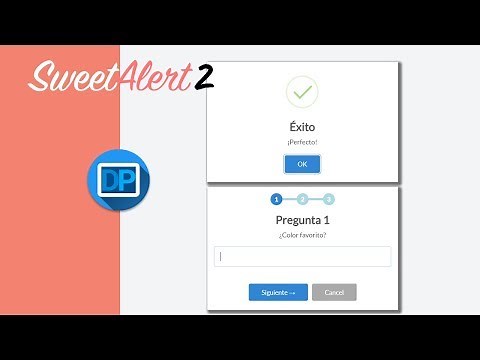 Sweet Alert 2 ¡aprendé a usarlo fácilmente!