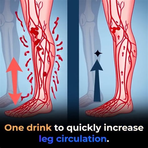2.5K views | Poor circulation can lead to swelling, heaviness, and painful walking — but this simple 3-ingredient drink can open blood vessels and improve flow fast. Here’s how to make it...1st | Daily Health Tips | Facebook