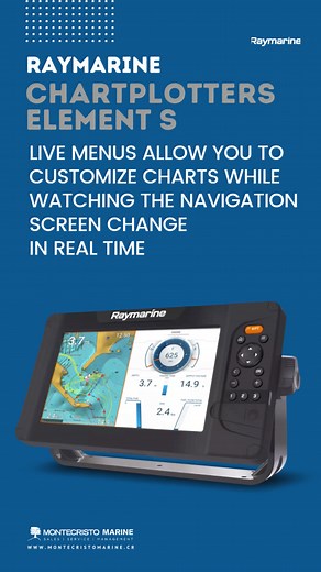 NAVIGATE WITH CONFIDENCE ⚓️ Set your course and explore with ease using the Element S Series Chartplotters 🌊. With a powerful 10Hz GPS/GNSS, real-time navigation has never been smoother. Designed for simplicity and high performance, Element S is your go-to cruising companion. 💨 Fast quad-core processor for responsive performance ☀️ Sunlight-viewable display for crystal-clear charts & data 🗺️ Reliable & affordable navigation for every journey Find yours at Montecristo Marine—where precision me