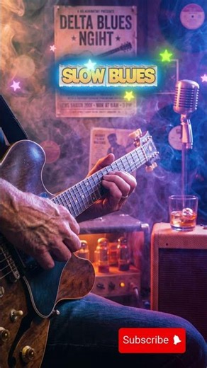 Relaxing Slow Blues Guitar for Midnight, soulful #music #guitar #jazz